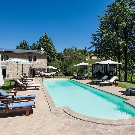 빌라 Umbertide, Close To Gubbio And Assisi, With Panoramic Pool *